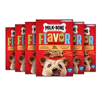 Milk-Bone Flavor Snacks Small Dog Biscuits, Flavored Crunchy Dog Treats, 17 Oz. Box