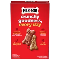 Milk-Bone Flavor Snacks Small Dog Biscuits, Flavored Crunchy Dog Treats, 17 Oz. Box