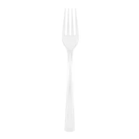 Clear Plastic Forks, 18 Count