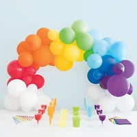 Rainbow Balloon Arch Kit, 40 Pieces