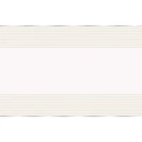 Gold Foil Striped Plastic Tablecloth, 54" x 84"