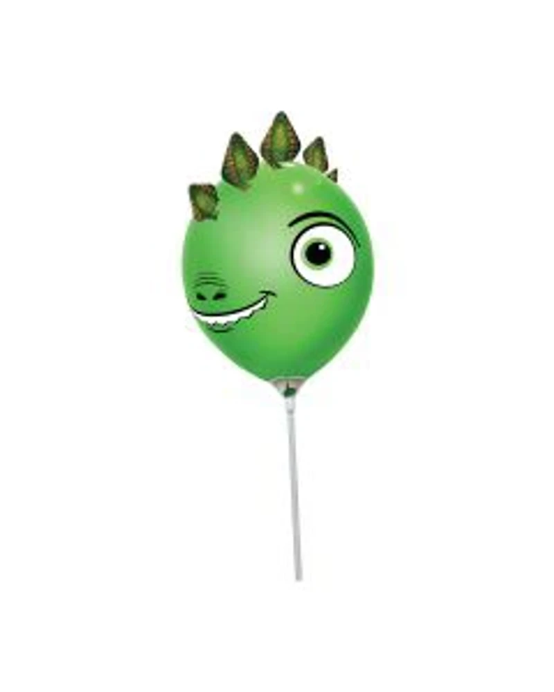 illooms Make Your Own Dinosaur LED Light Up Balloon, 9 in
