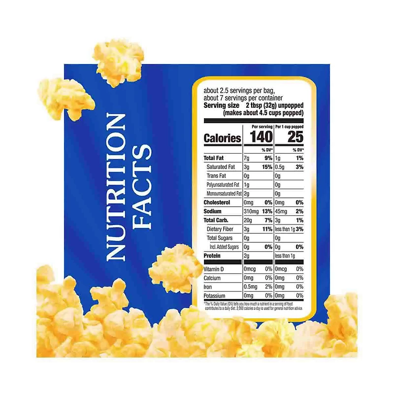ACT II Butter Lovers Microwave Popcorn, 3-Count 2.75 oz Bags