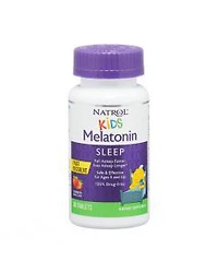 Natrol Kids Melatonin Strawberry Flavored Sleep Tablets, 30 ct