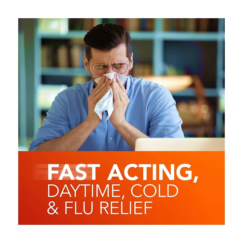 Vicks DayQuil & NyQuil SEVERE Co-Pack, Cold & Flu Over-the-Counter Medicine, 12 ct