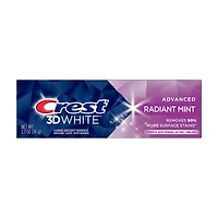 Crest 3D White Radiant Mint Toothpaste, 2.7 oz