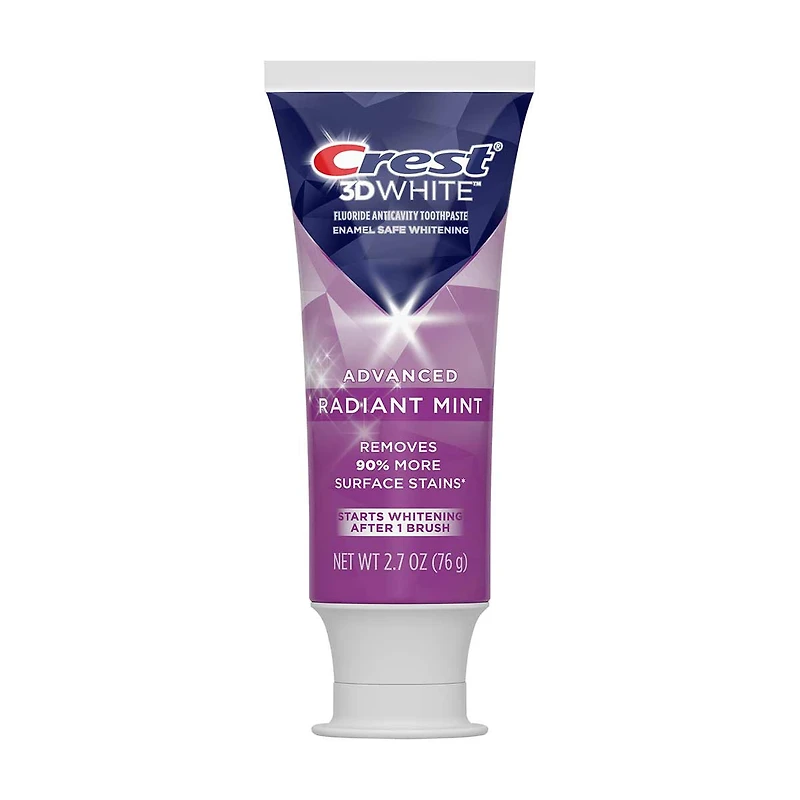 Crest 3D White Radiant Mint Toothpaste, 2.7 oz