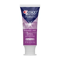 Crest 3D White Radiant Mint Toothpaste, 2.7 oz