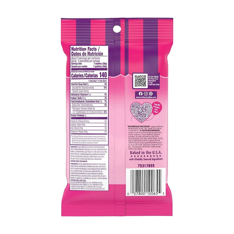 Mother's Circus Animal Cookies, 3 oz