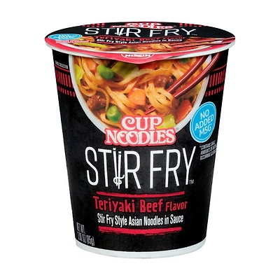 Nissin Cup Noodles Stir Fry Teriyaki Beef 3oz
