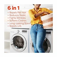 Bounce Pet Hair & Lint Guard Mega Sheets, Fresh Scent, 50 ct