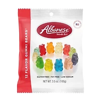 Albanese World's Best 12 Flavor Gummi Bears, 3.5 oz
