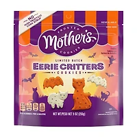 Mother's Limited Batch Eerie Critters, Shortbread Cookies, Halloween Snacks, 9 oz