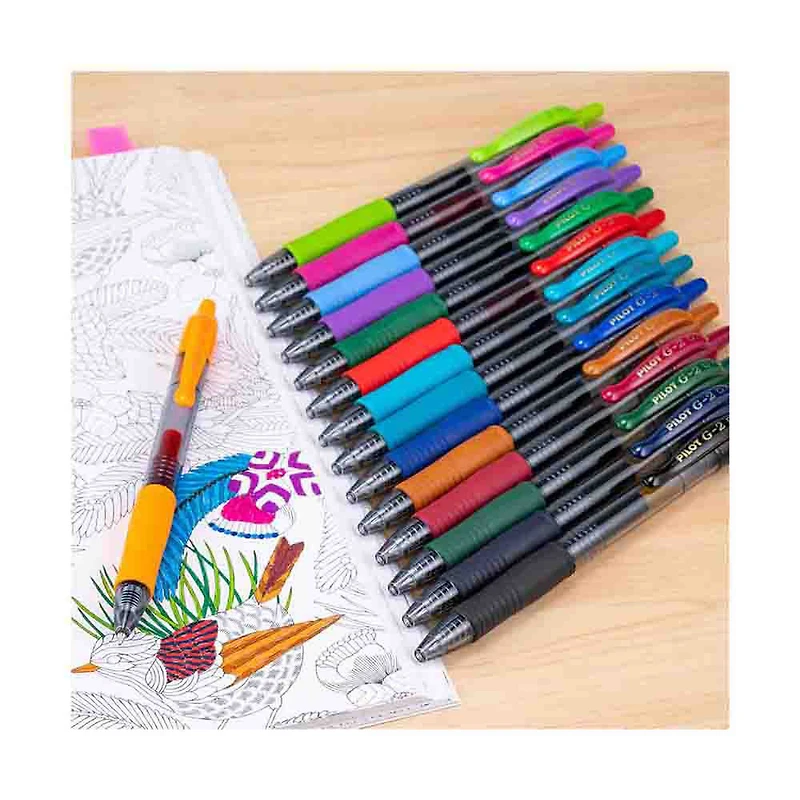 Pilot G2 Premium Retractable Gel Ink Pens, Fine Point, Single Pen