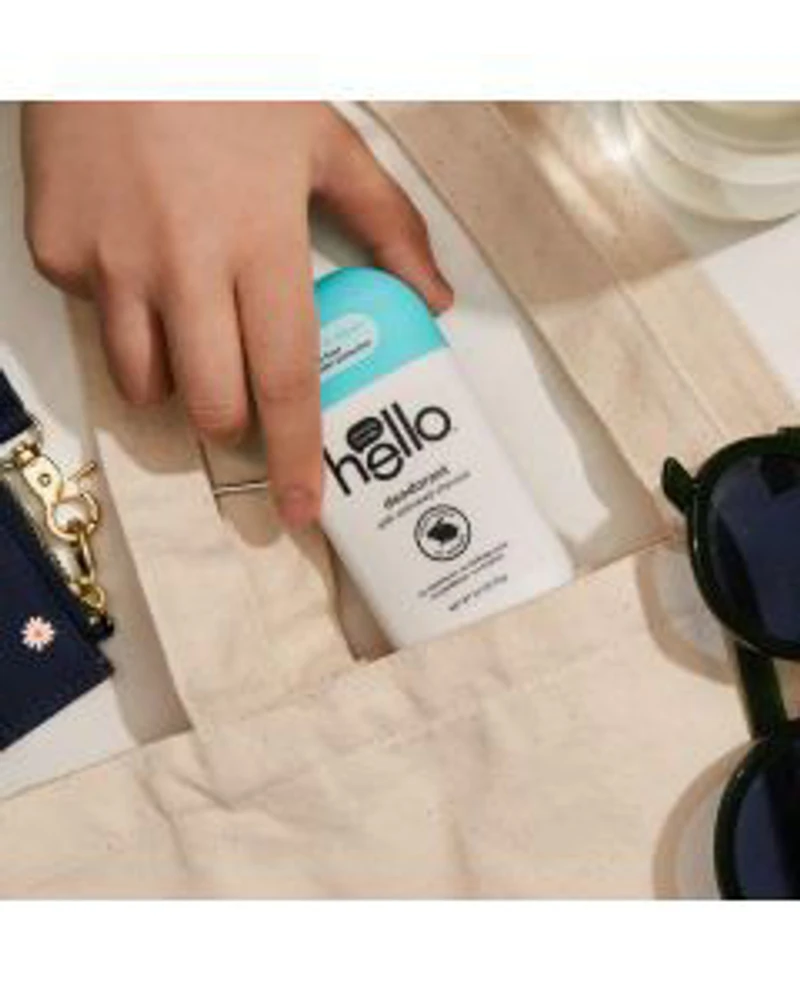 Hello Activated Charcoal Clean + Fresh Deodorant, 2.6 oz.