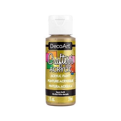 Crafter's Metallic Paint, 2 oz., Spun Gold