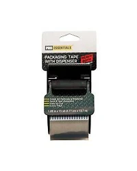Pro Essentials Packaging Tape with Dispenser