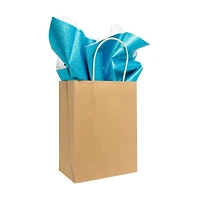 321 Party! Blue and Silver Glitter Tissue Paper
