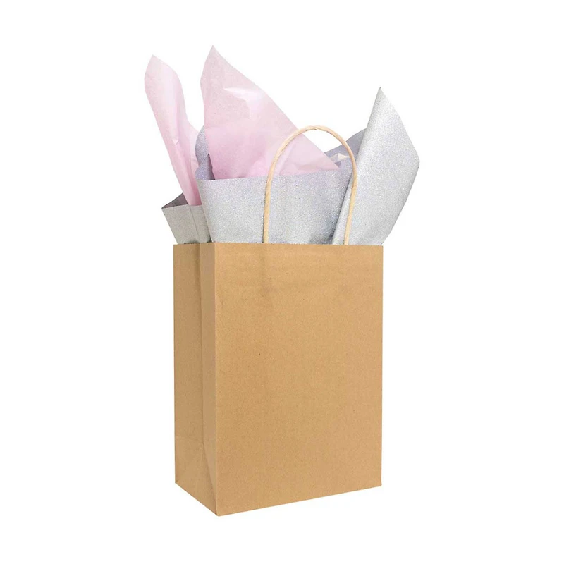 321 Party! Blue and Silver Glitter Tissue Paper