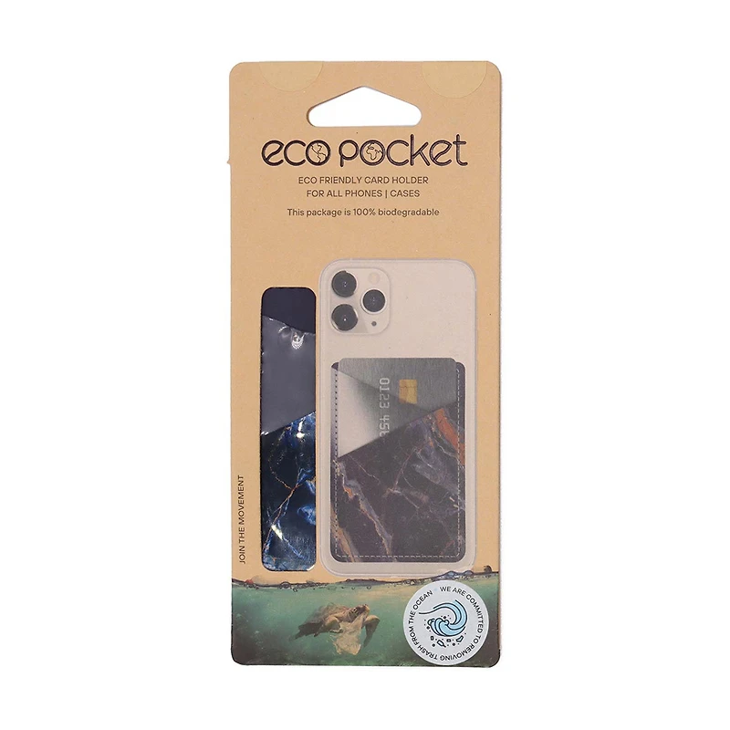 Eco Friendly Universal Fashion Adhesive Wallet for Mobile Devices