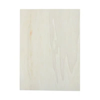 Plaid Large Unpainted Wood Rectangle Plaque, 9" x 12"