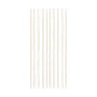 Gold Glitter Plastic Straws, 10 Count