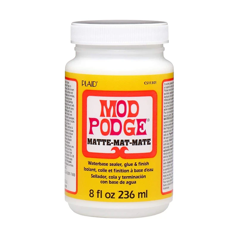 Mod Podge Matte Sealer, Glue, and Finish, 8 oz.