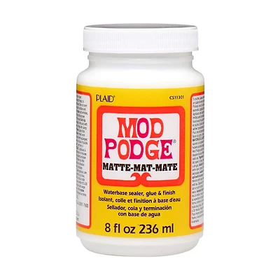 Mod Podge Matte Sealer, Glue, and Finish, 8 oz.