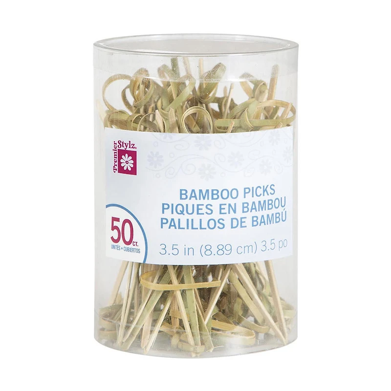 Bamboo Toothpicks, 50 Count