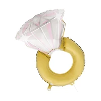 32" Giant Foil Diamond Ring Balloon