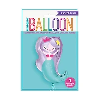 29" Giant Foil Magical Mermaid Balloon
