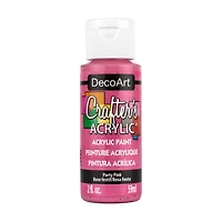 Crafter's Matte Acrylic Paint, 2 oz., Party Pink
