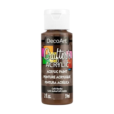 Crafter's Matte Acrylic Paint, 2 oz., Café Mocha