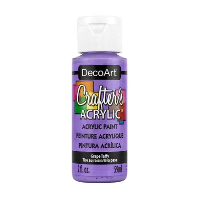 Crafter's Matte Acrylic Paint, 2 oz., Grape Taffy