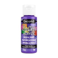 Crafter's Matte Acrylic Paint, 2 oz., Purple Passion