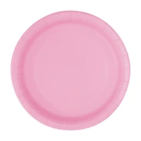 321 Party! Light Pink Party Plates, 9 in, 16 ct