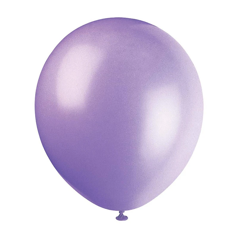 321 Party! Lavender Latex Balloons, 9 in, 20 ct