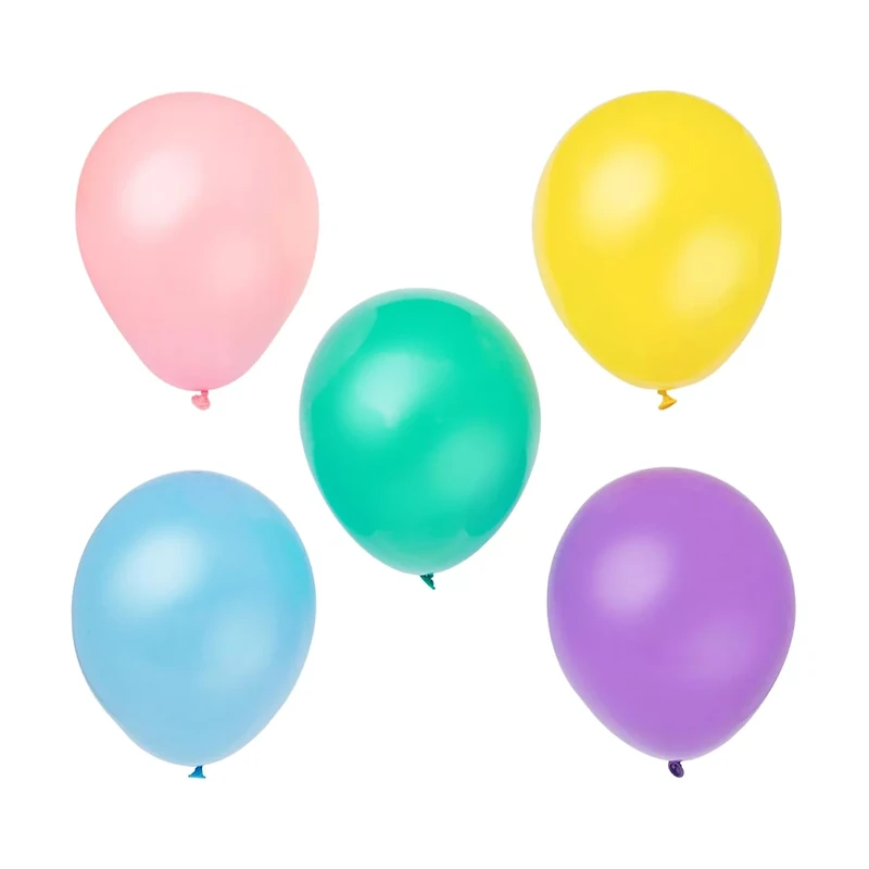 321 Party! Latex Pastel Balloons, 9 in, 20 ct