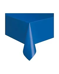 321 Party! Plastic Royal Blue Tablecloths, 108x54 in, 3 ct