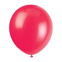321 Party! Red Latex Balloons, 9 in, 20 ct