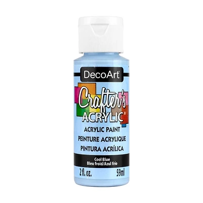 Crafter's Matte Acrylic Paint, 2 oz., Cool Blue