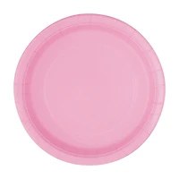 321 Party! Light Pink Party Plates, 7 in, 16 ct