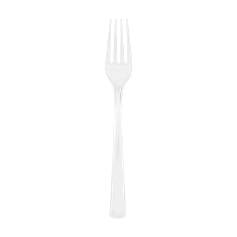 321 Party! Clear Plastic Forks, 18 ct
