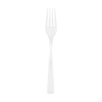 321 Party! Clear Plastic Forks, 18 ct