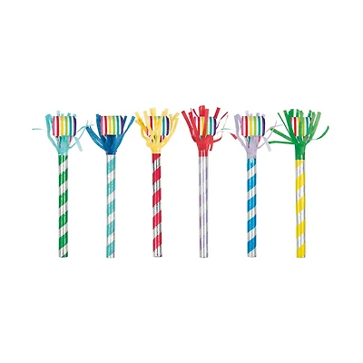 Foil Fringed Party Blowers