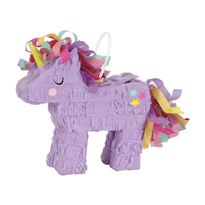 321 Party! Mini Unicorn Pinata Favor Decoration, 7 in