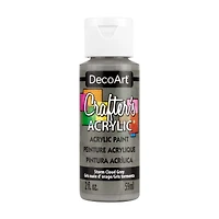 Crafter's Matte Acrylic Paint, 2 oz., Storm Cloud Gray