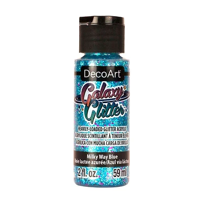 Galaxy Glitters Paint, 2 oz. Milky Way Blue