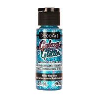 Galaxy Glitters Paint, 2 oz. Milky Way Blue