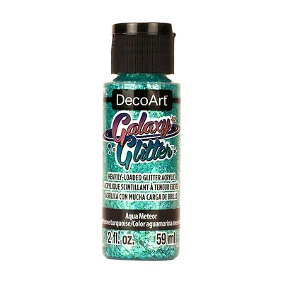 Galaxy Glitters Paint, 2 oz. Aqua Meteor